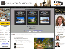 Tablet Screenshot of barringtonilhomes.com